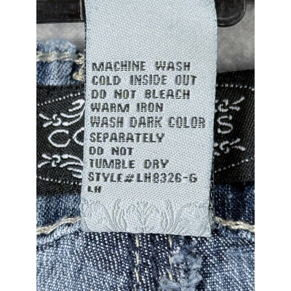 COS Jeans Womens Sz 8 (Fits 30x30)Embellished Embroidered Boot Cut Stretch Denim - Picture 7 of 12